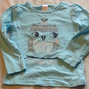 Owl Gymboree long sleeve T size 5
